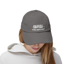 Load image into Gallery viewer, DCYG FX White Logo Distressed Cap
