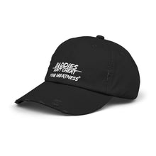 Load image into Gallery viewer, DCYG FX White Logo Distressed Cap
