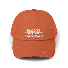 Load image into Gallery viewer, DCYG FX White Logo Distressed Cap

