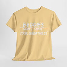Load image into Gallery viewer, DCYG FX Baddies White Logo Heavy Cotton Tee
