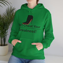 Load image into Gallery viewer, DCYG Black Red Bottoms Heavy Blend™ Hooded Sweatshirt
