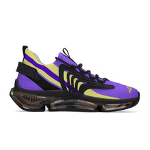 Load image into Gallery viewer, DCYG X2 Purple &amp; Gold, Air Max React Sneakers - Black
