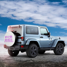 Load image into Gallery viewer, Ancestors  Chinese  Pink Logo &amp; Black Tire cover
