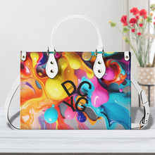 Load image into Gallery viewer, DCYG Black Logo &amp; Multi-Color Balloons Multiple Sizes Upgraded Luxury Women PU Leather Handbag
