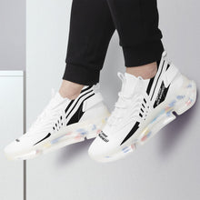 Load image into Gallery viewer, DCYG X2 White &amp; Black Air Max React Sneakers - White
