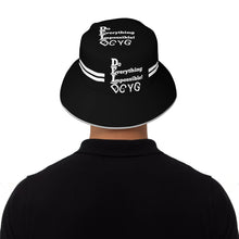 Load image into Gallery viewer, DCYG 24 DEI White &amp; Black Bucket Hat
