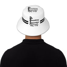 Load image into Gallery viewer, DCYG DEI 24 Black &amp; White  Bucket Hat
