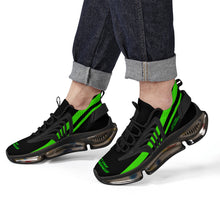 Load image into Gallery viewer, DCYG X2 Green &amp; Black Air Max React Sneakers - Black
