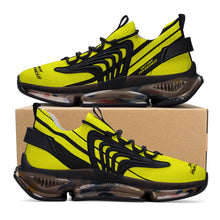 Load image into Gallery viewer, DCYG X2  Yellow &amp;Black Air Max React Sneakers - Black
