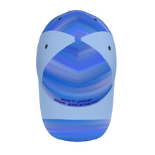 Load image into Gallery viewer, DCYG Blue &amp; Light Blue S24 Curved Brim Baseball Cap (AOP)
