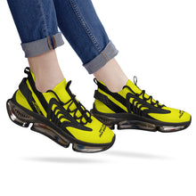 Load image into Gallery viewer, DCYG X2 Yellow Air Max React Sneakers - Black
