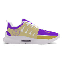 Load image into Gallery viewer, Royalty 24 Purple ,Gold Logo &amp; Stripes Unisex New Training Runing Shoes
