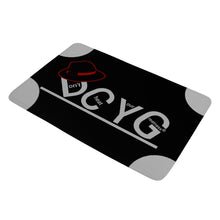 Load image into Gallery viewer, DCYG Black Fadora  &amp;. Grey Doormats

