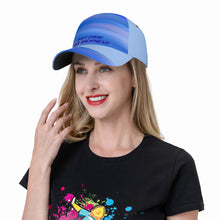 Load image into Gallery viewer, DCYG Blue &amp; Light Blue S24 Curved Brim Baseball Cap (AOP)
