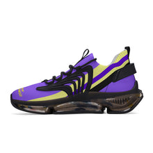 Load image into Gallery viewer, DCYG X2 Purple &amp; Gold, Air Max React Sneakers - Black
