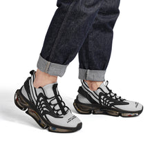 Load image into Gallery viewer, DCYG Grey &amp; White Air Max React Sneakers - Black
