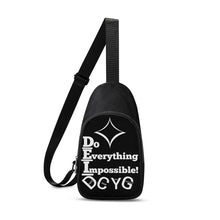 Load image into Gallery viewer, DCYG DEI 24 White &amp; Black Chest Bag

