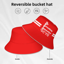 Load image into Gallery viewer, DCYG DEI 24 White &amp; Red Bucket Hat
