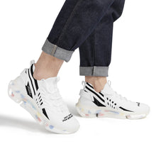 Load image into Gallery viewer, DCYG X2 White &amp; Black Air Max React Sneakers - White

