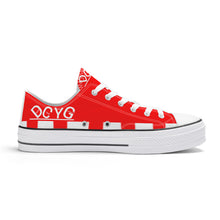Load image into Gallery viewer, DCYG Xclusive Unisex Classic Low Top Canvas Shoes - White
