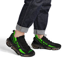 Load image into Gallery viewer, DCYG X2 Green &amp; Black Air Max React Sneakers - Black
