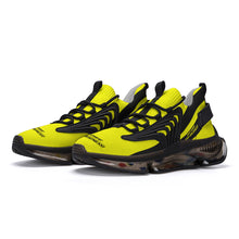 Load image into Gallery viewer, DCYG X2 Yellow Air Max React Sneakers - Black
