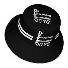 Load image into Gallery viewer, DCYG 24 DEI White &amp; Black Bucket Hat
