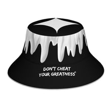 Load image into Gallery viewer, DCYG 24 White DRIP &amp; Black Bucket Hat

