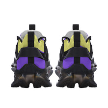 Load image into Gallery viewer, DCYG X2 Purple &amp; Gold Air Max React Sneakers - Black
