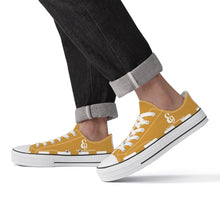 Load image into Gallery viewer, E9 Edition Unisex Classic Low Top Canvas Shoes - White
