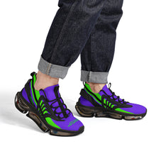Load image into Gallery viewer, DCYG Purple &amp; Green Air Max React Sneakers - Black
