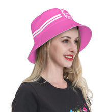 Load image into Gallery viewer, DCYG DEI 24 White &amp; Pink  Bucket Hat
