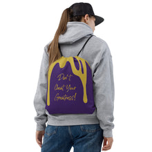 Load image into Gallery viewer, DCYG DRIP Gold logo &amp; Pure Drawstring bag
