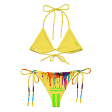 Load image into Gallery viewer, DCYG STEAMY 24 Multi Color Drip string bikini
