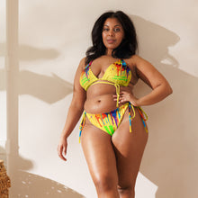 Load image into Gallery viewer, DCYG STEAMY 24 Multi Color Drip string bikini
