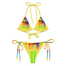 Load image into Gallery viewer, DCYG STEAMY 24 Multi Color Drip string bikini
