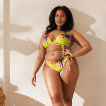 Load image into Gallery viewer, DCYG STEAMY 24 Multi Color Drip string bikini
