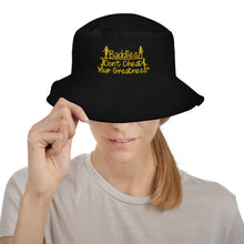 Load image into Gallery viewer, DCYG SX Baddies Yellow Logo Bucket Hat
