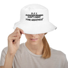 Load image into Gallery viewer, DCYG DEI Black &amp; White Bucket Hat
