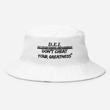 Load image into Gallery viewer, DCYG DEI Black &amp; White Bucket Hat
