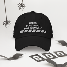 Load image into Gallery viewer, DCYG NERDS White Logo Dad hat
