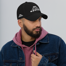 Load image into Gallery viewer, DCYG NERDS White Logo Dad hat
