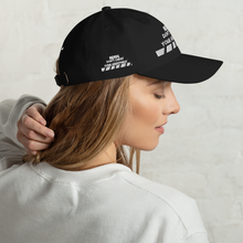 Load image into Gallery viewer, DCYG NERDS White Logo Dad hat
