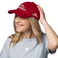 Load image into Gallery viewer, DCYG NERDS White Logo Dad hat
