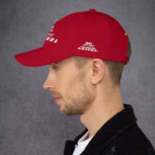 Load image into Gallery viewer, DCYG NERDS White Logo Dad hat
