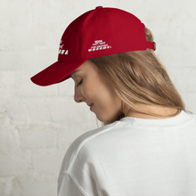 Load image into Gallery viewer, DCYG NERDS White Logo Dad hat
