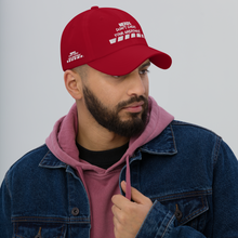 Load image into Gallery viewer, DCYG NERDS White Logo Dad hat
