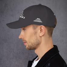Load image into Gallery viewer, DCYG NERDS White Logo Dad hat
