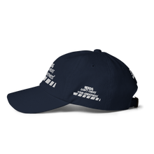 Load image into Gallery viewer, DCYG NERDS White Logo Dad hat
