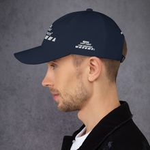 Load image into Gallery viewer, DCYG NERDS White Logo Dad hat
